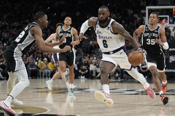 Lebron james cheap spurs